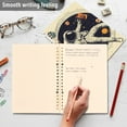 thumbnail image 4 of FORMRS 1-Subject Spiral Notebook 8" x 5" College Ruled 60 Refillable Sheet A5 Hard Cover, 2 Pack, Astronaut Floating, 4 of 7