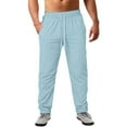 thumbnail image 1 of SHIXIAOO Men's Spring and Summer Pinstripe and Casual Sports Pants, 1 of 5