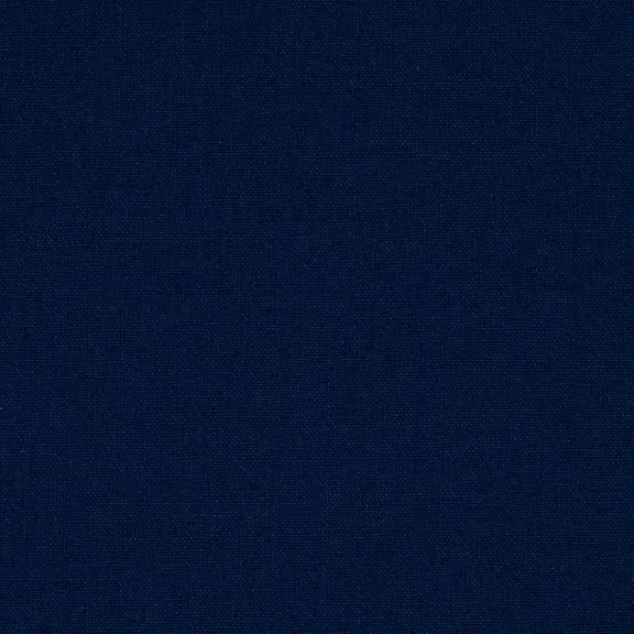 DECORATIVE SILK INC. BROADCLOTH COTTON POLYESTER BLEND FABRIC SOLID 60" WIDE BY THE YARD ( NAVY )