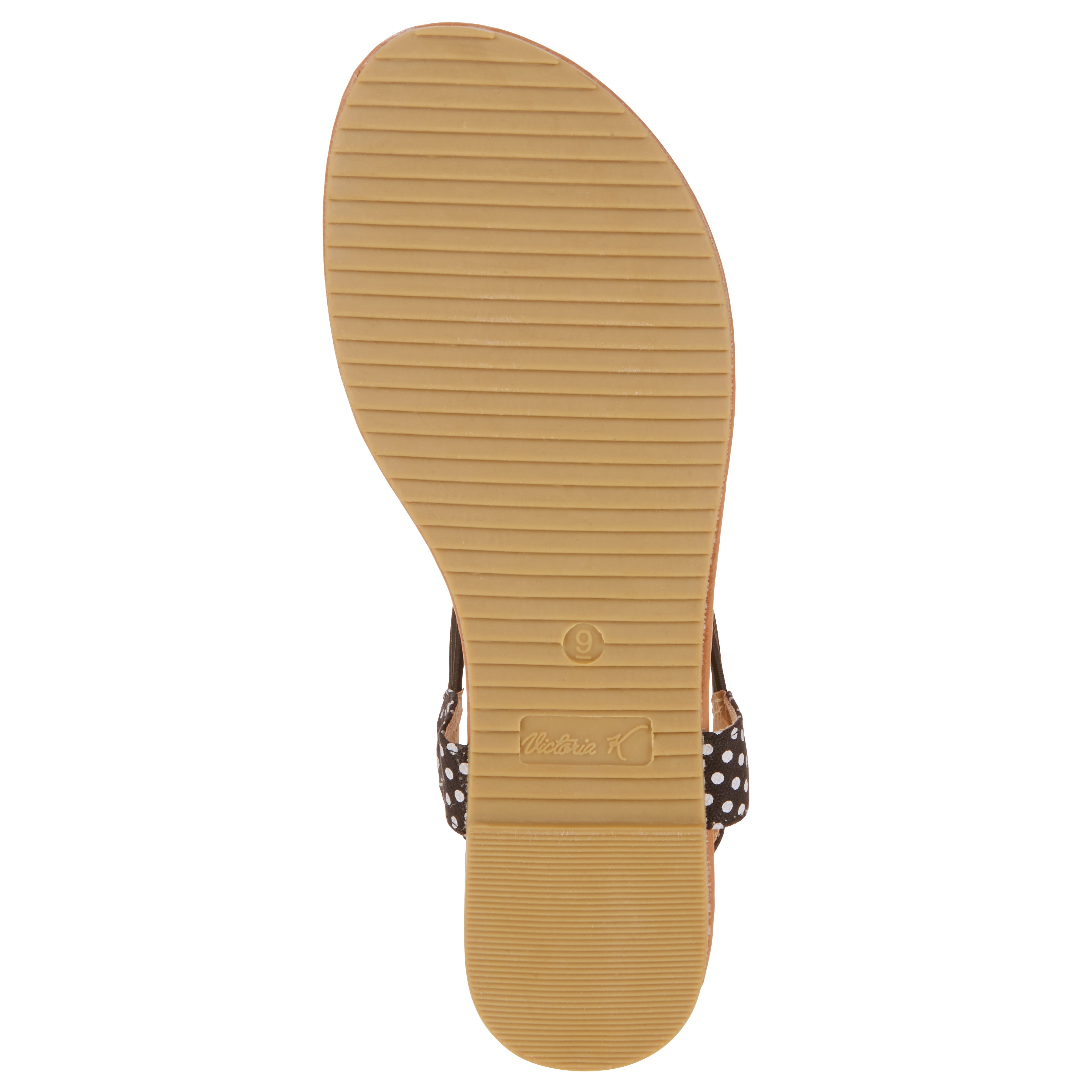Victoria K Women's Fashion Polka-Dot Sandals