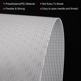 thumbnail image 4 of 4Pcs Plastic Mesh Canvas Sheets 8.27"x11" 14 Count 0.8mm Hole Blank Canvas White for Embroidery Needlepoint, 4 of 6