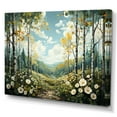 thumbnail image 2 of Designart "Silent Woods Birch Woods IV" Tree Birch Canvas Wall Art, 2 of 5