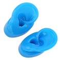 thumbnail image 4 of Pair Soft Silicone Ear Model Ear Displays Mould Practice Piercing Tool Props for Demonstration Teaching Jewelry Display L, 4 of 5