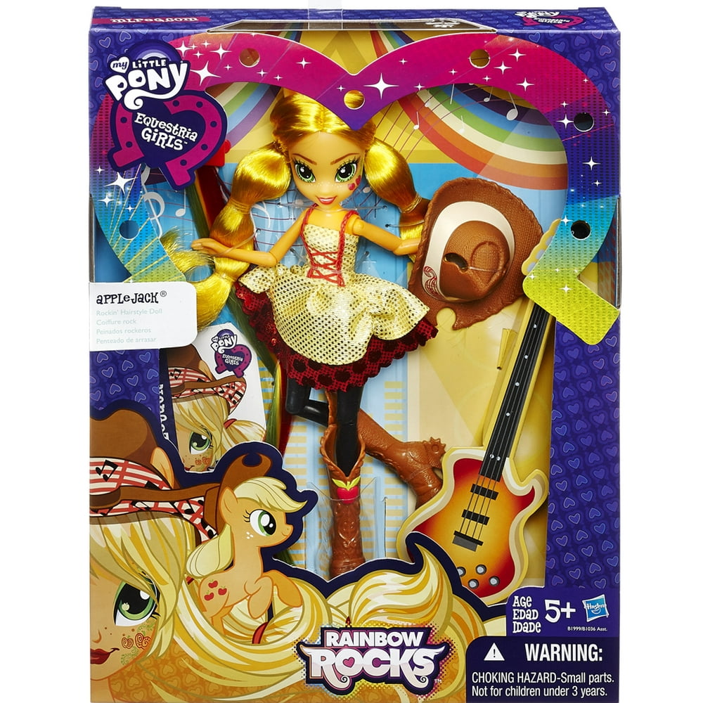 my little pony equestria girls applejack doll