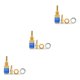 thumbnail image 2 of Scienceny Conector rápido refrigerado por agua Adaptador de soldadura MIG extraíble portátil Azul Type1 NO1 Scienceny CBP211791, 2 of 6
