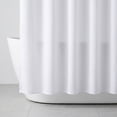thumbnail image 3 of REGALWOVEN Modern Waffle Weave Shower Curtain with 12 Hooks Waterproof for Bathroom White 71"W x 71"L, 3 of 5