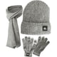 thumbnail image 1 of Juego de Gorro Bufanda y Guantes de Pantalla Táctil Bluelander Unisex Gris, 1 of 4