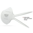 thumbnail image 3 of N95 Mask - NIOSH Approved (White, Pack of 10), Lightweight design, Breathable and comfortable for long periods of wear, N95 Masks For Adults helps filter Pollen and Dust, Universal Fit, 3 of 7