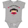 thumbnail image 3 of Inktastic I Love to Dance Ladybug Girls Baby Bodysuit, 3 of 5