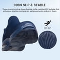 thumbnail image 4 of AMANSSE Hands Free Shoes for Women Non Slip Sock Breathable Lightweight Tennis Gym Walking Shoes Running Sneakers Casual Comfortable Workout Athletic Air Cushion Shoes Navy Blue Size 11, 4 of 6