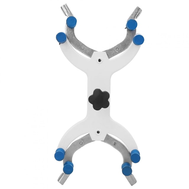 Abrazadera de bureta de hierro Bilateral para química de laboratorio, soporte cuentagotas, Clip, accesorio de fijación para experimentos, Clip de bureta