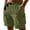Green, variant on Bcfgryg Solid Color Breathable Quick Drying Men's Casual Loose Trendy Sports Shorts Men's Cargo Shorts With Pockets Black L
