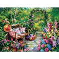 thumbnail image 1 of Pintura de diamante, banco de jardín, taladro redondo completo, imagen de diamantes de imitación, dibujo DIY Hugtrwg Para estrenar, 1 of 1