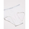 thumbnail image 3 of "Hanes Mens 6-Pack FreshIQ Tagless Cotton Brief, White, Small", 3 of 4