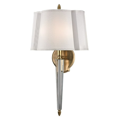 

Hudson Valley Lighting 3611 Oyster Bay 2 Light 22 Tall Wall Sconce - Brass