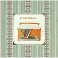 thumbnail image 2 of Dvorak, Vicki 20x20 White Modern Wood Framed Museum Art Print Titled - Great Tunes Vintage Radio, 2 of 4
