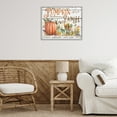 thumbnail image 3 of Stupell Industries Welcome Pumpkin Patch Holiday Painting Gray Framed Art Prints Wall Art, 30 x 24, 3 of 10