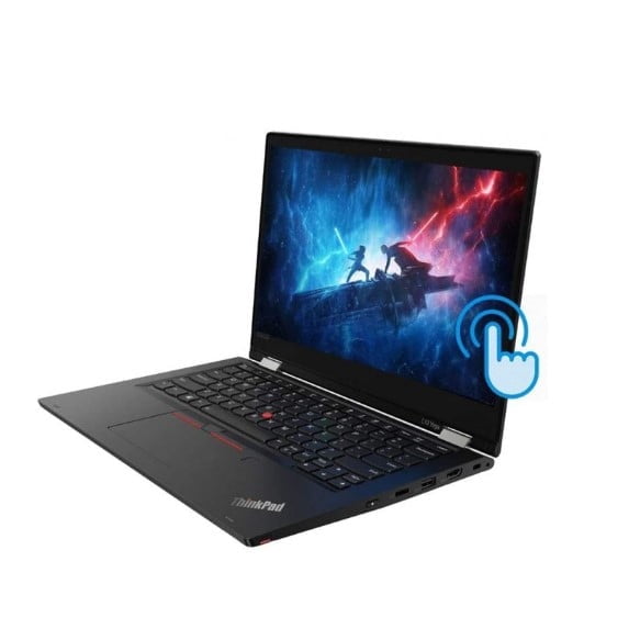 Restored Lenovo ThinkPad L13 Yoga 13.3" FHD Touchscreen Laptop, Intel Core i5, 8GB RAM, 256GB SSD, Windows 10, Black, 20R5000TUS