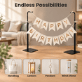 Black Tabletop Display Racks For Purses And Banners 2-pack - Walmart.com