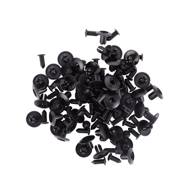 Miangastore 50Pcs Plastic Rivets for Car Bumper Fixator for Automobiles Auto Bumper