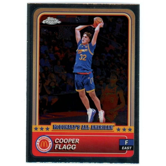 NCAA 2024 Topps Chrome McDonald's All American Basketball   Cooper Flagg #28