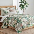Levtex Home Bettina Floral Comforter Twin Teal, Blue, Green