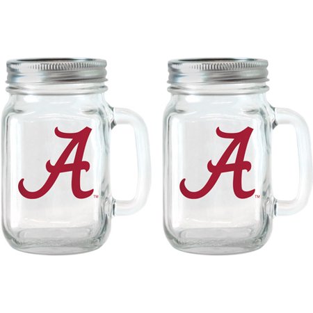 alabama crimson tide glassware