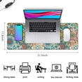thumbnail image 5 of Long Mouse Pads for Desk,Multicolor Ethnic Floral Pattern Desk Mats on Top Of Desks, Desk Mouse Pad Extra Large with 3mm Non-Slip Base and Stitched Edge for Gaming,Office,Work,Home 31.5"x11.8", 5 of 6