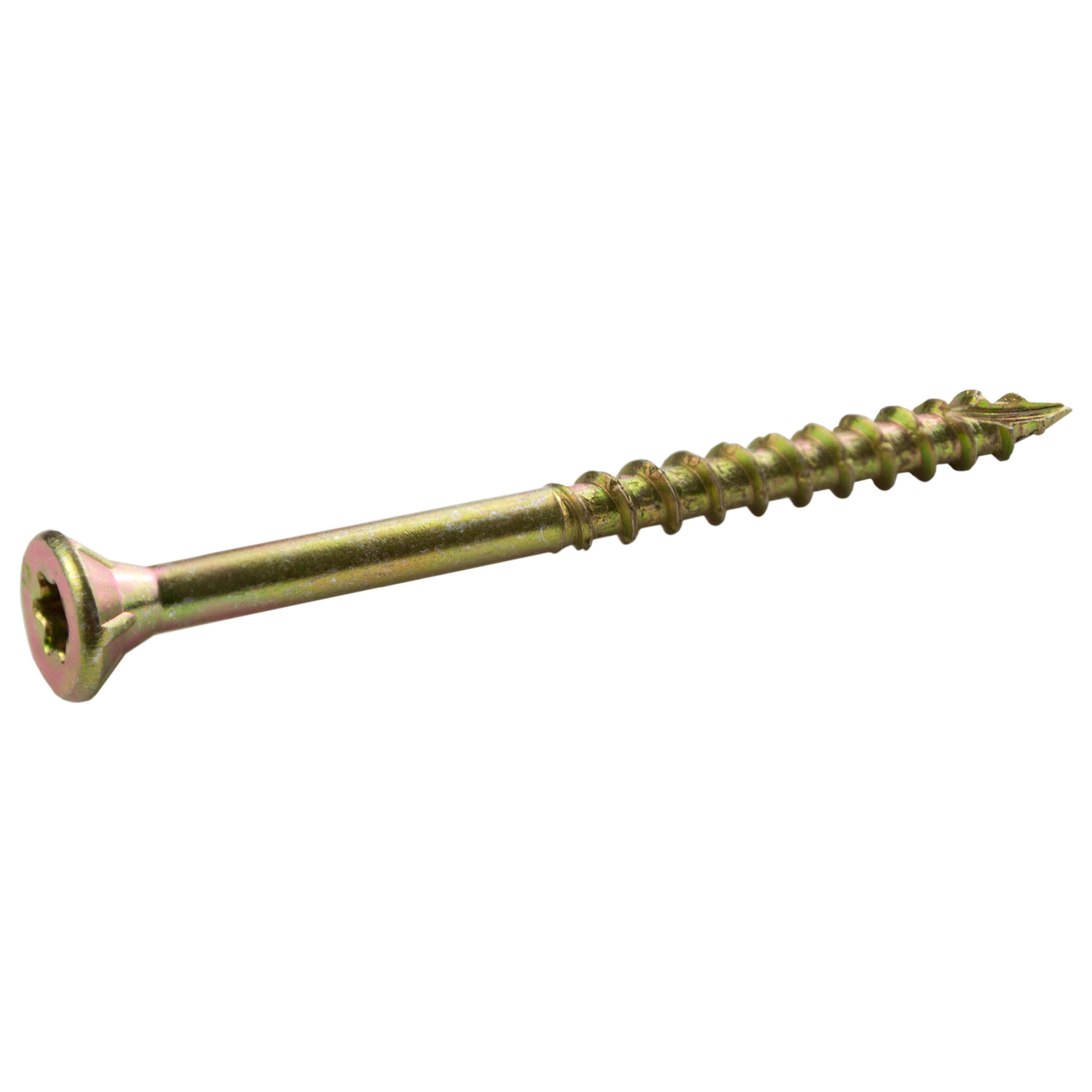Grip-Rite #9 x 2 - 1/2 in. Star Drive Gold Construction Screw 5lb.