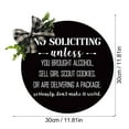 thumbnail image 3 of Front Door Hanging,Mother's Day Door Hanger Hanger Crazy Holiday Hanger Home Front Door Decoration Gift For Friends, 3 of 6