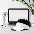 thumbnail image 6 of Jiibva Men Adjustable Wig Baseball Hat with Spiked Fake Hair Men Women Casual Concise Sunshade Adjustable Sun Visor Baseball Cap, 6 of 7