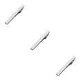 thumbnail image 4 of ZLight Cravate Simple en Métal Inoxydable pour Hommes, Pince à Cravate Argentée, Clip de Serrage, Broche No.02 3ensemble, 4 of 6