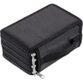 thumbnail image 5 of Wareable Oxford Bolsas de lápices de colores Grandes 72 ranuras Organizador de lápices Estuche portátil para lápices de acuarela (Negro), 5 of 5