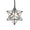 Black, variant on Aiwen Modern Stylish Star Like Pendant Light Geometric Ceiling Lamp Fixture Gold