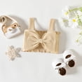 thumbnail image 6 of Cethrio Toddler Girl Clothes Sets Sleeveless Pants Cute Flared Printed Comfort Beige Vest Size 18-24Months, 6 of 6