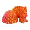 thumbnail image 2 of Reduced Price WIZUTIZ Easter Hollow Bunny Scale Collectible Model Toy Gift Set For Home Decoration Orange, 2 of 5
