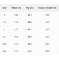 thumbnail image 3 of Mens Solid Black Waffle Knit Drawstring Shorts, Elastic Waist Relaxed Fit Casual Summer Short Pants, 3 of 7
