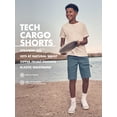thumbnail image 2 of Wrangler® Boy's Tech Cargo Shorts with Screen Cleaner, Sizes XS-2XL & Husky, 2 of 11