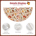 thumbnail image 3 of Sikiie Thanksgiving with Food Christmas Tree Skirt, Christmas Tree Decorations, Christmas Decor, Tree Mat Decoration(30-48IN)-36", 3 of 6