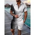 thumbnail image 2 of Conjunto De Camisa Polo Y Pantalones Cortos Para Hombre, 2 of 3