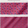 thumbnail image 2 of Soimoi Cotton Cambric Fabric Waves,Whale & Dolphin Ocean Print Sewing Fabric Yard 56 Inch Wide, 2 of 7
