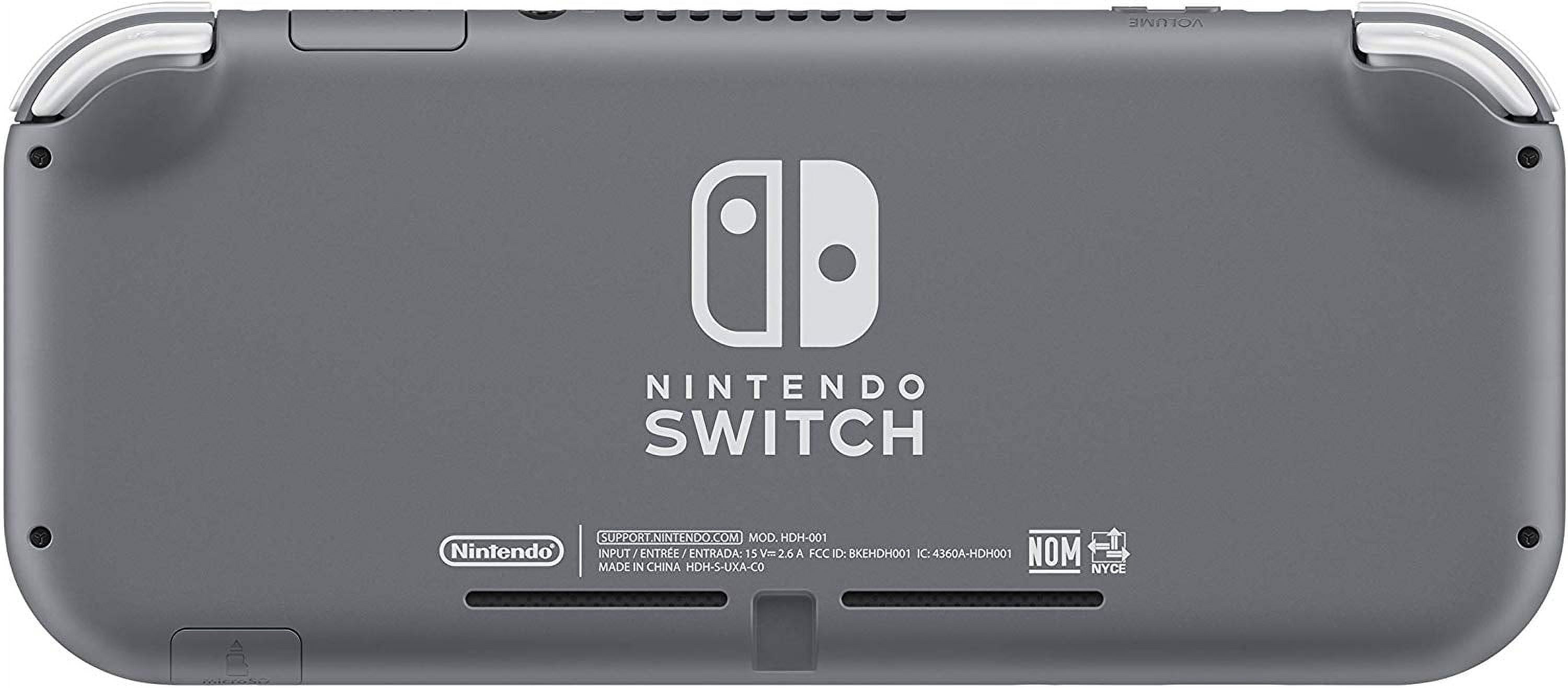 Nintendo Switch Lite Video Game Console, Gray,1,(1)