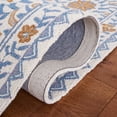 thumbnail image 5 of Safavieh Chelsea Alondra Bordered Wool Runner Rug, Ivory/Blue, 2'6" x 10', 5 of 12