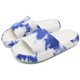 thumbnail image 1 of Zapatilla Rosyclo Cloud de EVA, suela gruesa, antideslizante, azul y blanca, 1 of 6
