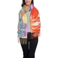 thumbnail image 4 of Mode Femmes Tassel Scarf, Aquarelle Abstrait Ballons Long Châle, Léger et Chaud, 4 of 6