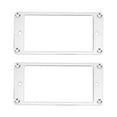 thumbnail image 3 of Electric Guitar Pickup Ring, 2Pcs Guitar Parts Musical Instrument Accessories Pickup Mounting Ring  For Guitar Pickups Silver,Black,Gold, 3 of 8