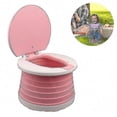 thumbnail image 1 of Children's Folding Toilet Portable Folding Toilet Seat Boys & Girls Foldable Potty Chair Seat Toddler Potty Training Seat, 1 of 2