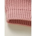 thumbnail image 2 of Chandails en Tricot pour Bébé, Manches Longues, Col Rond, Contraste de Couleurs, Chandails en Molleton, 2 of 8