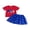 Red, variant on Toddler Kids Girls 4th of July Outfits 12 18 24 Months 2T 3T 4T 5T Letter/Ice Cream Embroidery T-Shirt and Elastic Tulle Skirt Set Cute 2 Piece Clothes