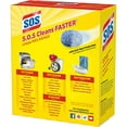 thumbnail image 2 of S.O.S 98014 Steel Wool Soap Pad (10 Count), 2 of 2